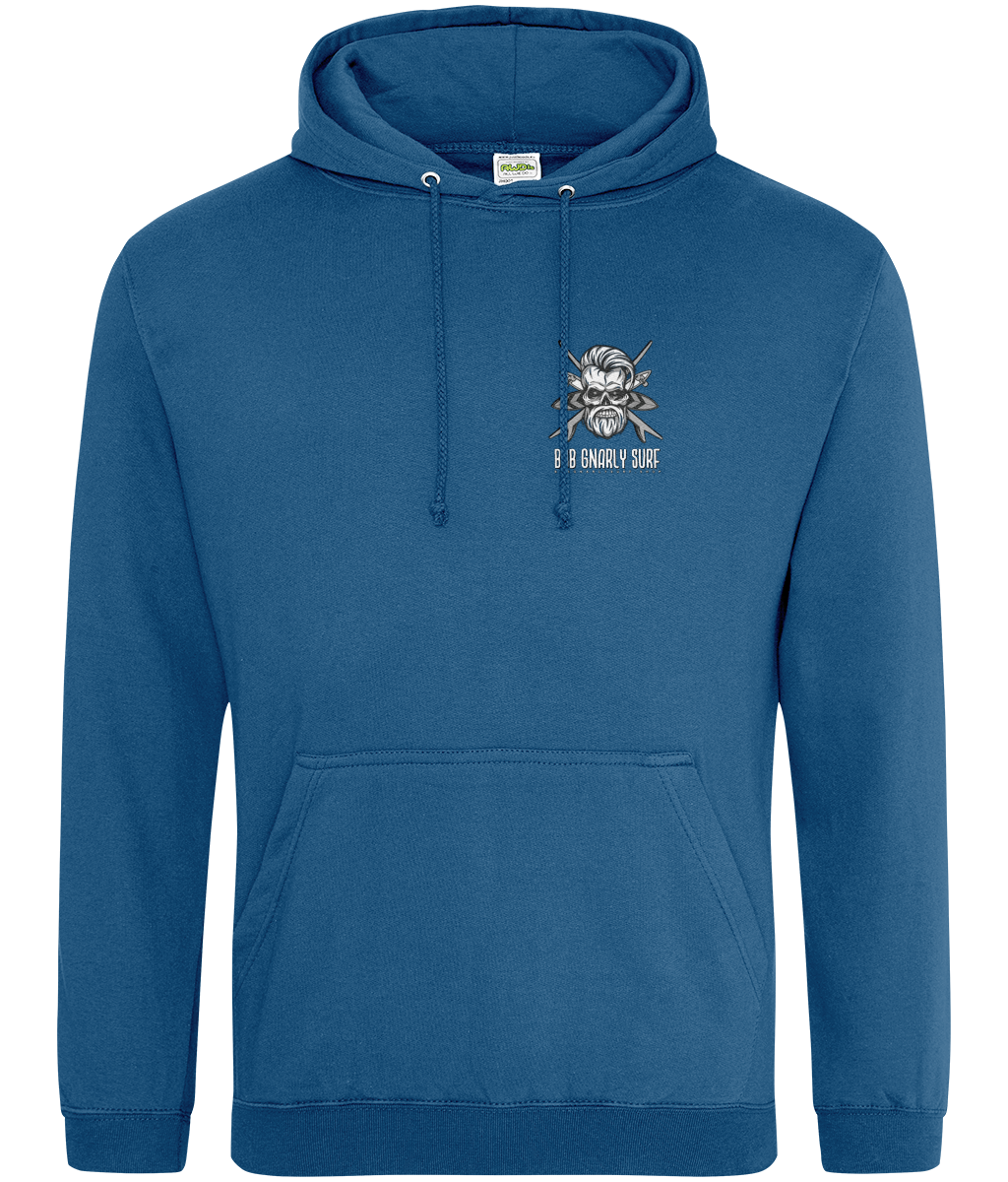 Bob Gnarly Surf Skull & Crossboards Classic Hoodie Hoodies Bob Gnarly Surf