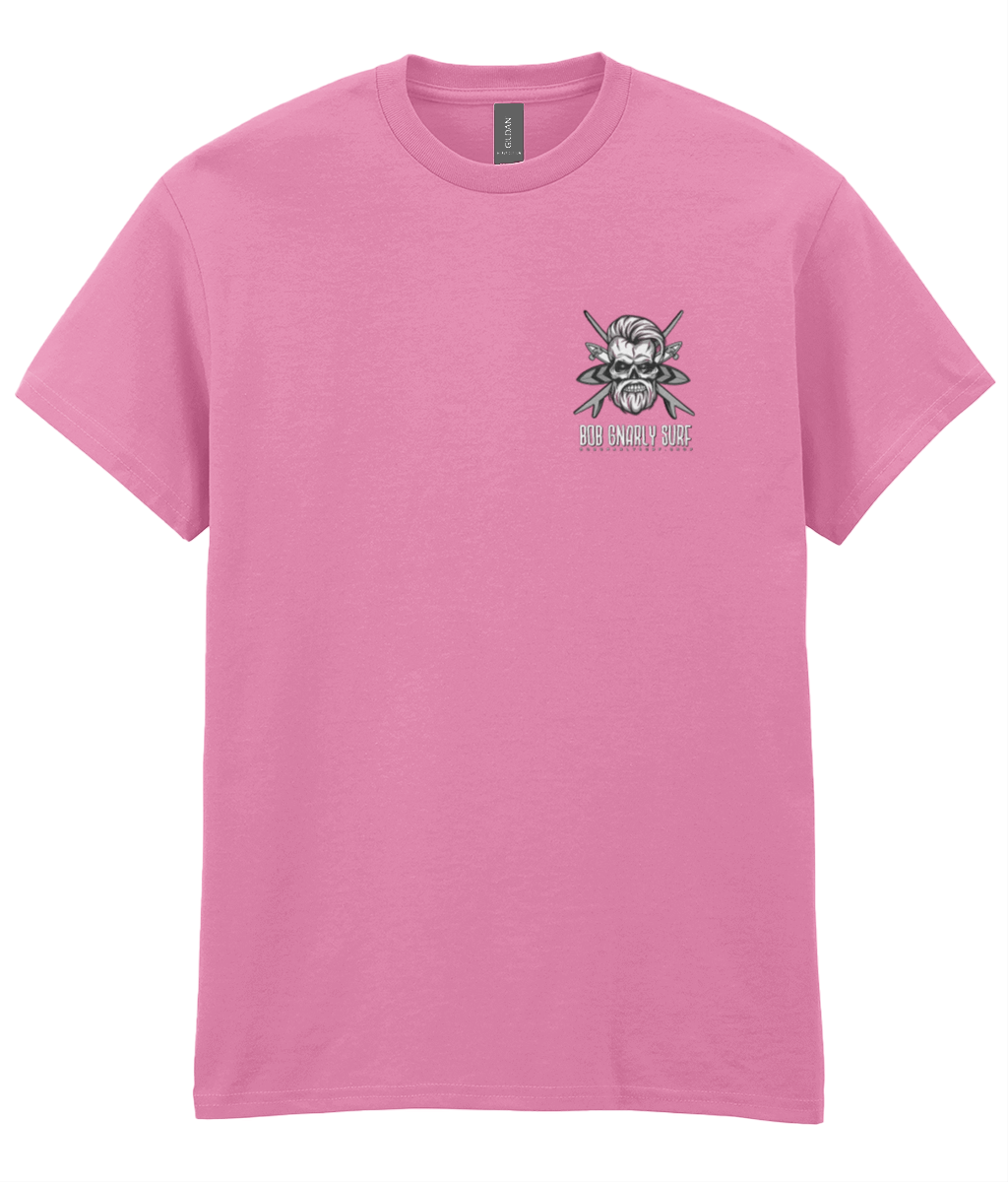 Bob Gnarly Surf Skull & Crossboards T-Shirt Product Type Bob Gnarly Surf Azalea Small