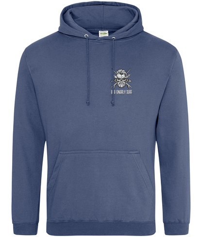 Bob Gnarly Surf Skull & Crossboards Classic Hoodie Hoodies Bob Gnarly Surf Airforce Blue X-Small