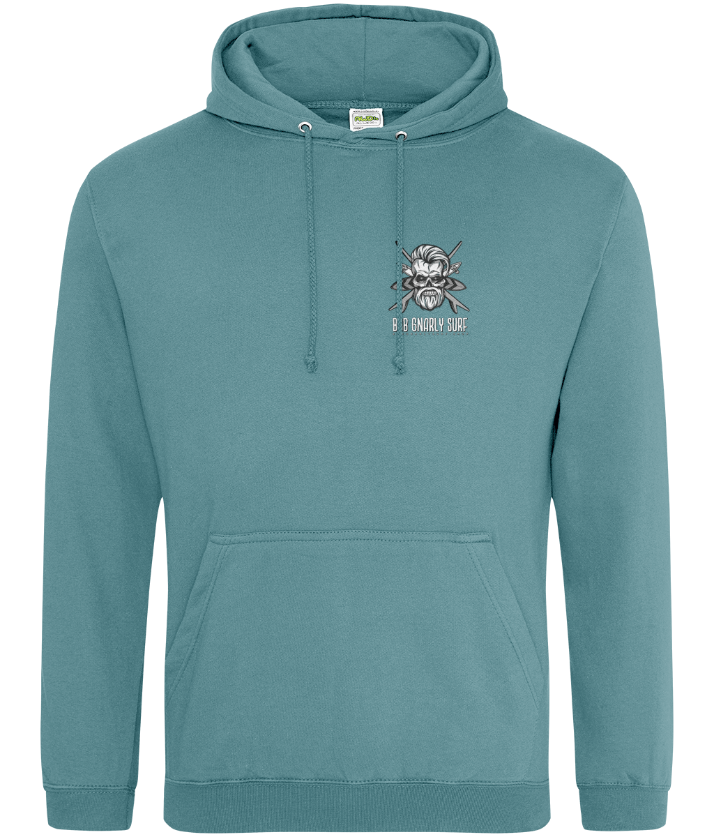 Bob Gnarly Surf Skull & Crossboards Classic Hoodie Hoodies Bob Gnarly Surf