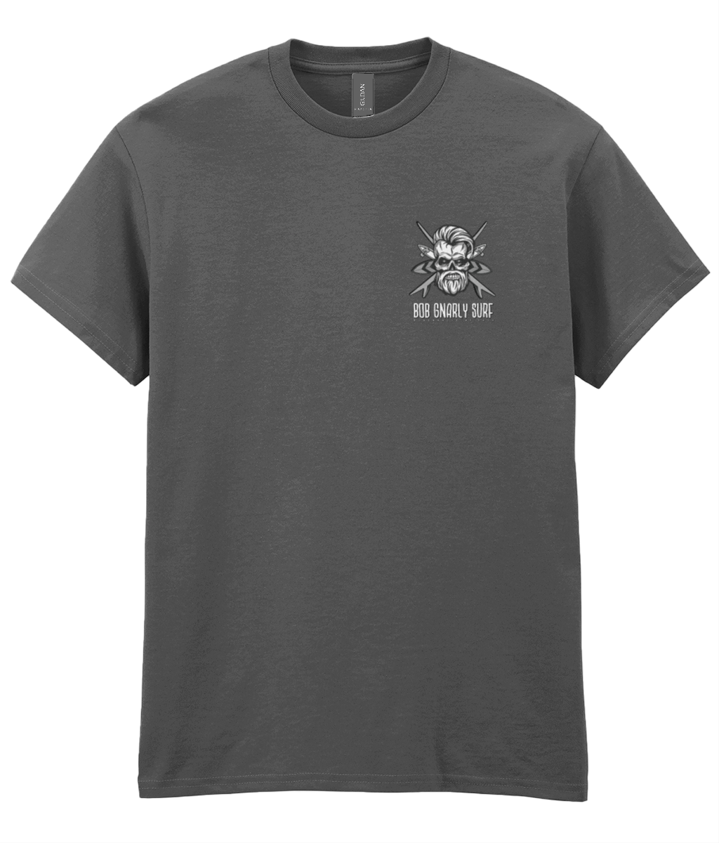 Bob Gnarly Surf Skull & Crossboards T-Shirt Product Type Bob Gnarly Surf