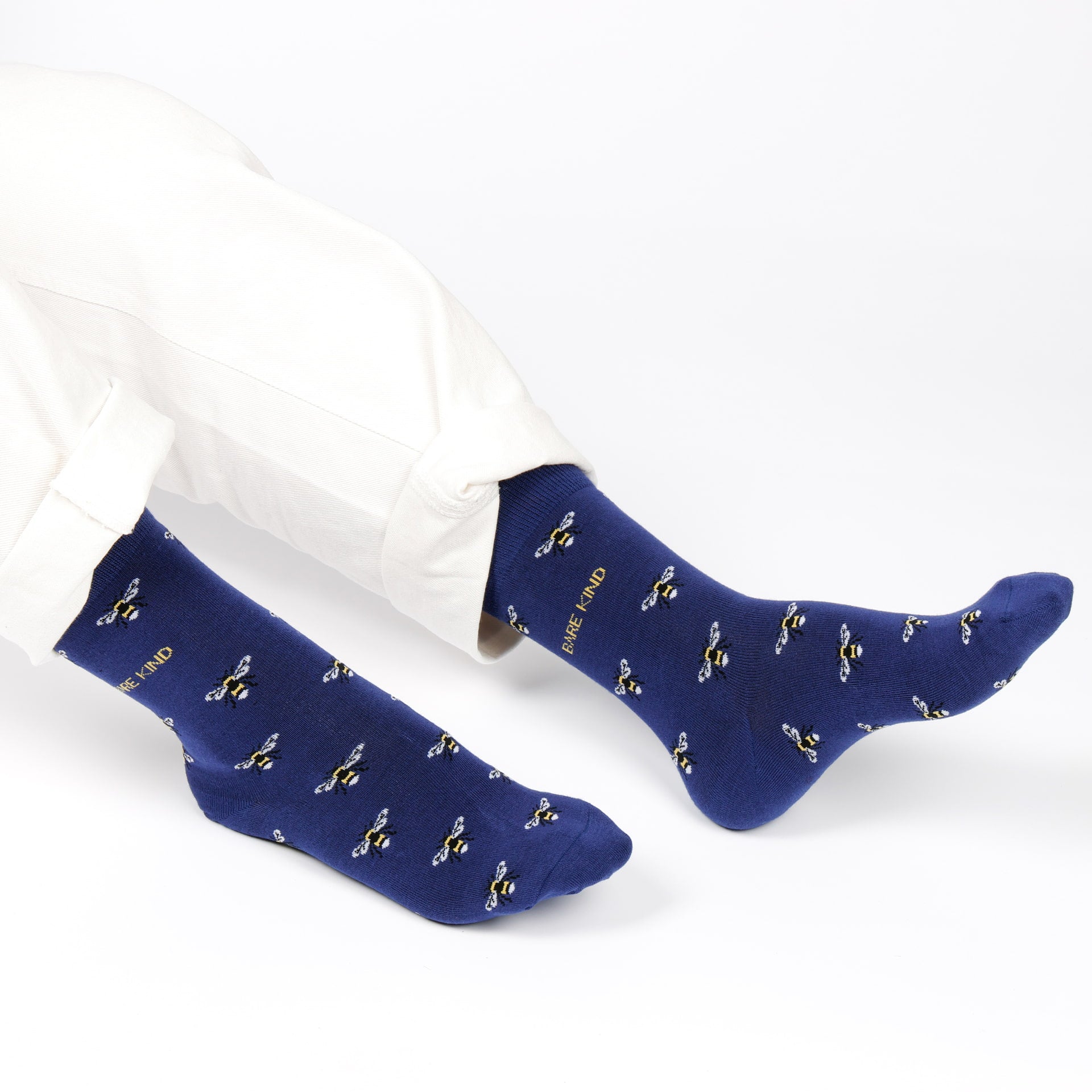 The Bee 2 Pack Bamboo Sock Set Socks Bare Kind