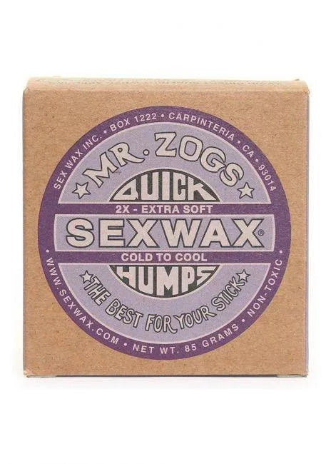 Mr Zogs Sex Wax Quick Humps - Cold / Cool Water - Bob Gnarly Surf