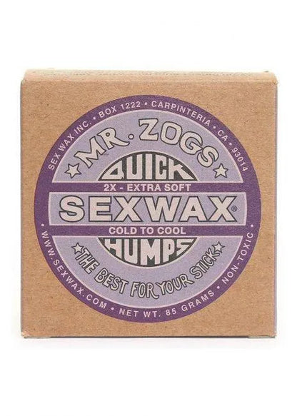 Mr Zogs Sex Wax Quick Humps - Cold / Cool Water - Bob Gnarly Surf