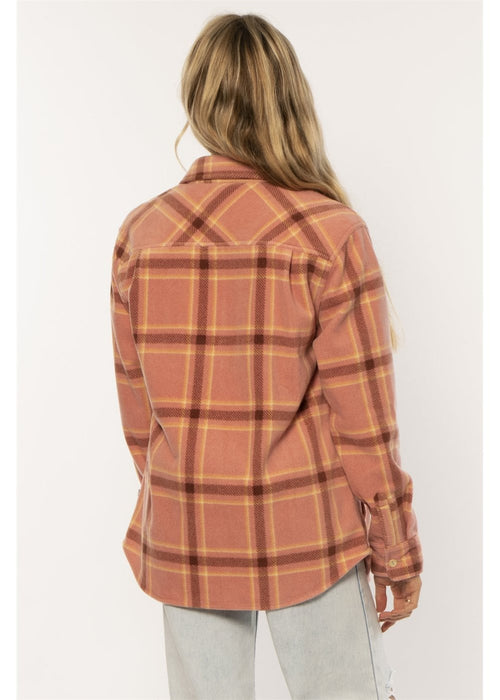 Sisstrevolution Nights Ls Wvn Fleece Top ladies jacket Sisstrevolution