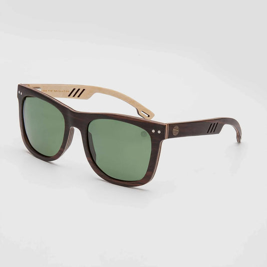 Pit Dog Eco Friendly Sunglasses Union Of Surf Polarised Green G15 Lens