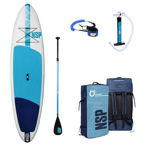 NSP 10’6 Inflatable Paddleboard O2 Allrounder - Bob Gnarly Surf