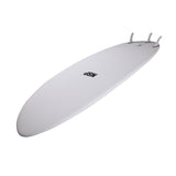 NSP 7’6 Protech Funboard White Tint Surfboard - Bob Gnarly Surf