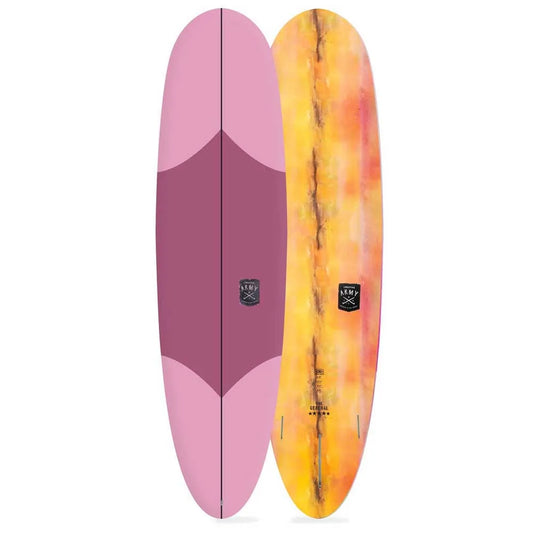 Ocean & Earth 8'0 The General Epoxy Soft Longboard Surfboard Mauve