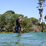 Ocean & Earth 4/3 Womens Free Flex Chest Zip Wetsuit Black - Bob Gnarly Surf