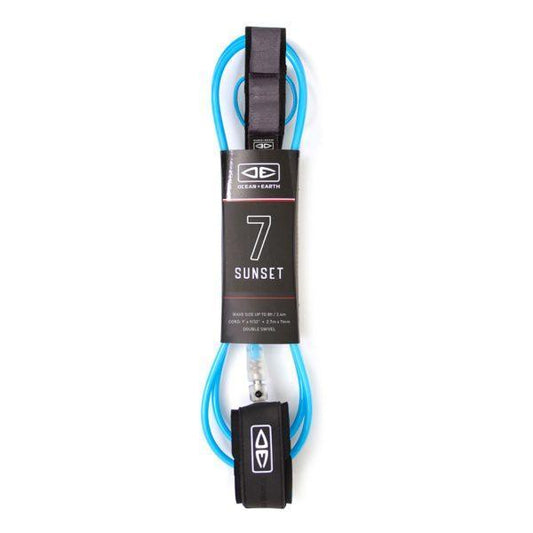 Ocean & Earth 7’0 Sunset Leash Blue - Bob Gnarly Surf