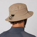 Ocean & Earth G-Land Lightweight Soft Peak Surf Hat Stone - Bob Gnarly Surf