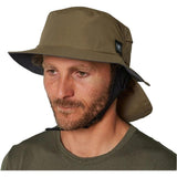 Ocean & Earth Indo Stiff Peak Surf Hat Olive - Bob Gnarly Surf