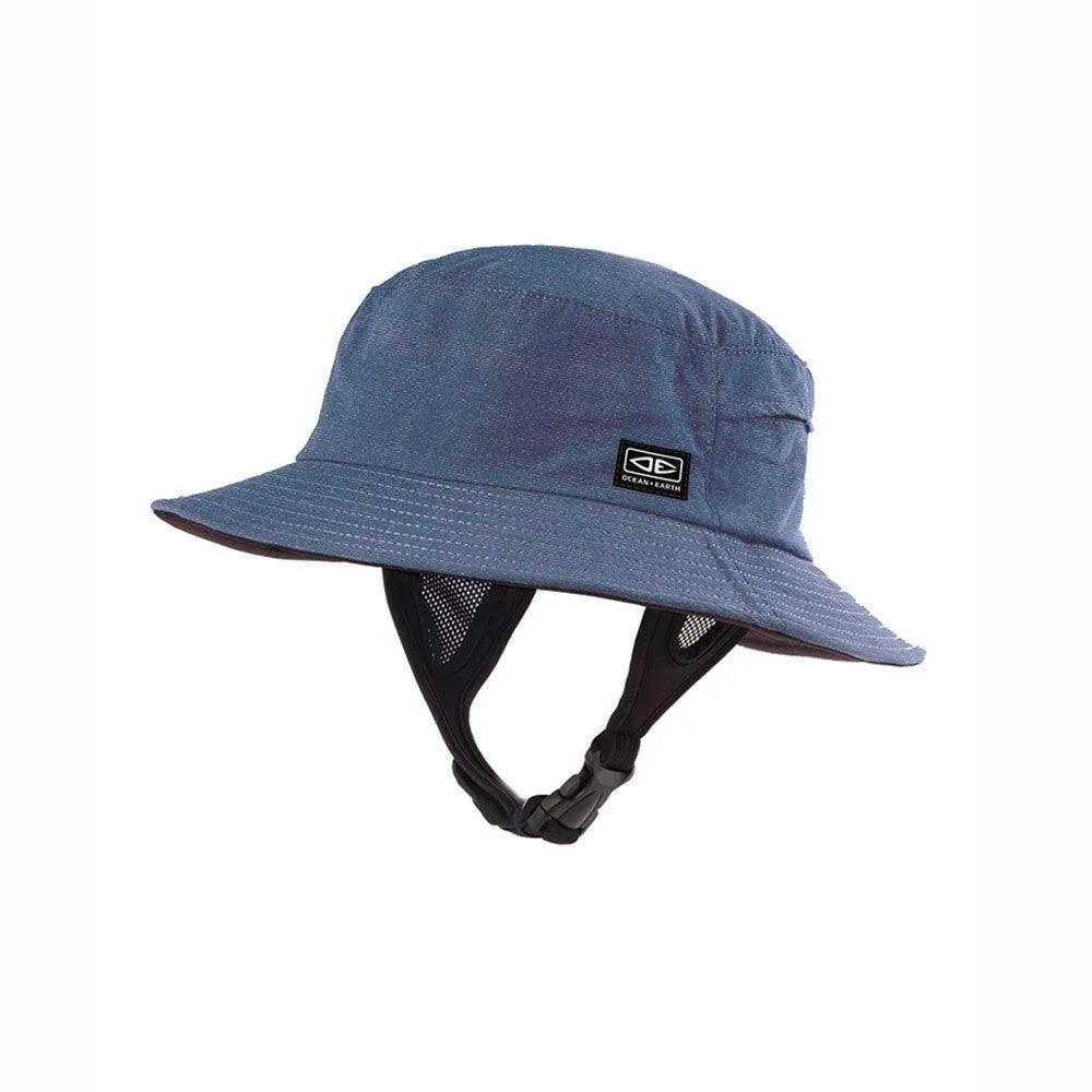 Ocean & Earth Kids Youth Bingin Soft Peak Surf Hat Blue - Bob Gnarly Surf