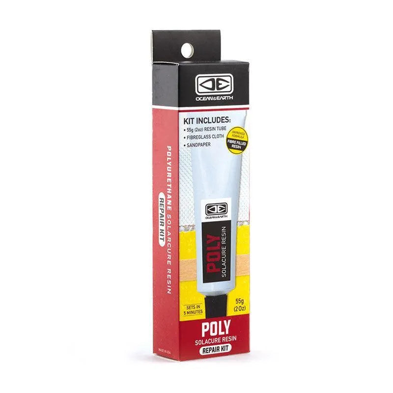 Ocean & Earth Polyurethane PU Solacure Surfboard Repair Kit 55g Surfboard Repair Kit Ocean & Earth