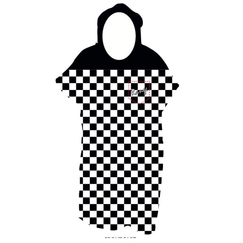 Range kids poncho kids poncho Range Black One size