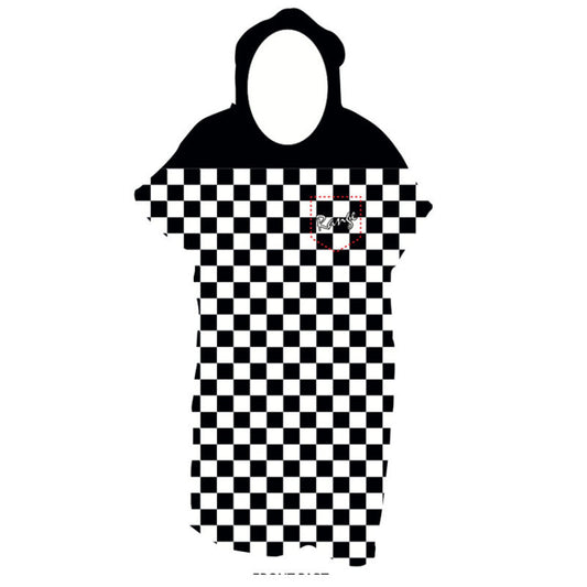Range kids poncho kids poncho Range Black One size
