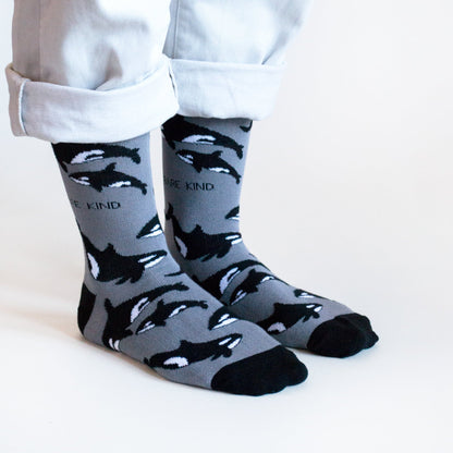 Save the Orcas Bamboo Socks Socks Bare Kind