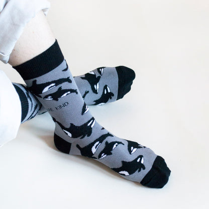 Save the Orcas Bamboo Socks Socks Bare Kind