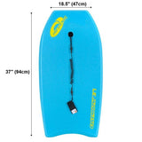 Osprey 37" Interceptor Bodyboard Blue - Bob Gnarly Surf