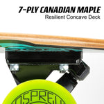 Osprey 40" Pintail Longboard Complete Skateboard - Spectrum - Bob Gnarly Surf