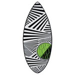 Osprey 41" Wooden Skimboard Zig Zag - Bob Gnarly Surf