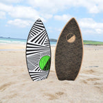 Osprey 41" Wooden Skimboard Zig Zag - Bob Gnarly Surf