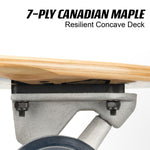Osprey 46" Pintail Longboard Complete Skateboard - Coastline - Bob Gnarly Surf