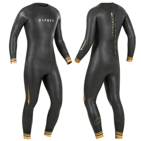 Osprey Men's Trident Tri-Suit 3mm Open Water Full Length Wetsuit - Bob Gnarly Surf