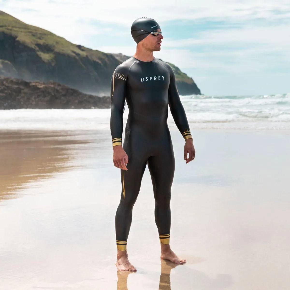 Osprey Men's Trident Tri-Suit 3mm Open Water Full Length Wetsuit Wetsuits Osprey