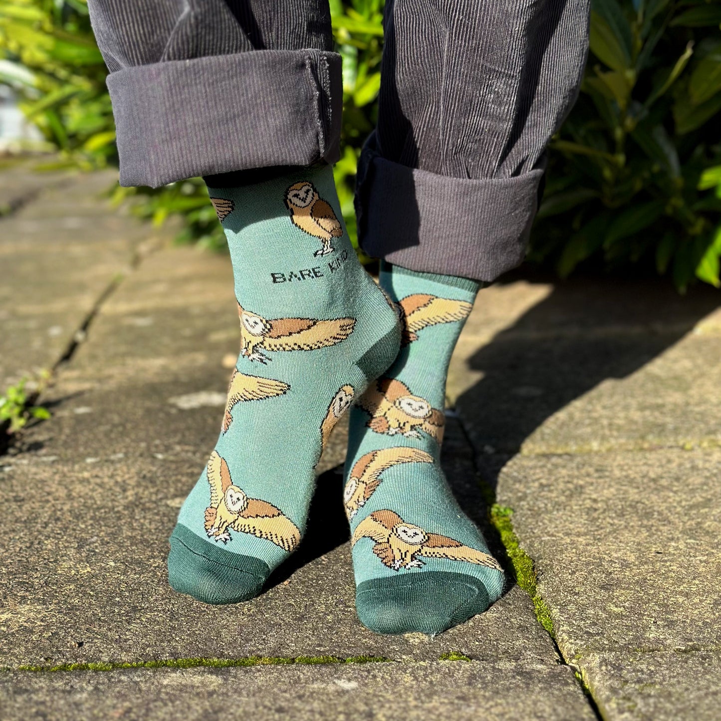 Save the Barn Owls Bamboo Socks Socks Bare Kind