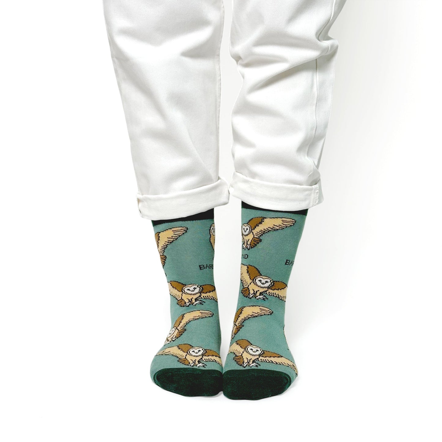 Save the Barn Owls Bamboo Socks Socks Bare Kind
