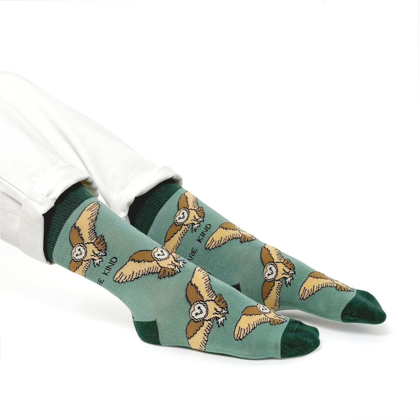 Save the Barn Owls Bamboo Socks Socks Bare Kind