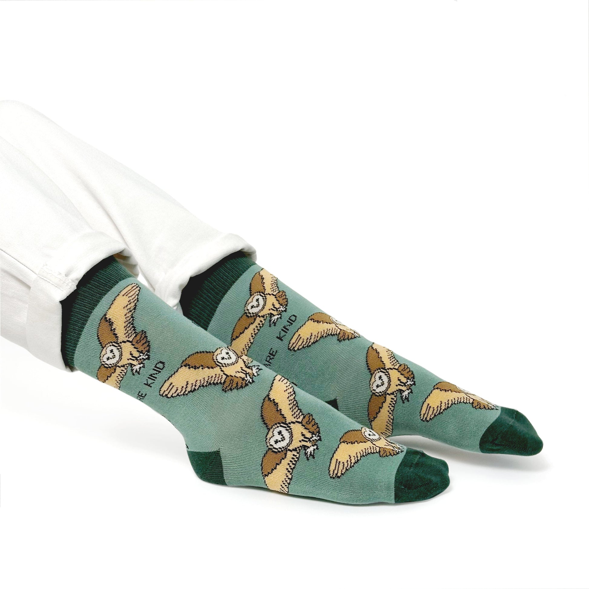 Save the Barn Owls Bamboo Socks Socks Bare Kind