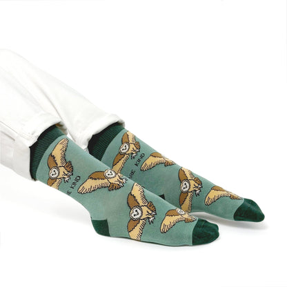 Save the Barn Owls Bamboo Socks Socks Bare Kind