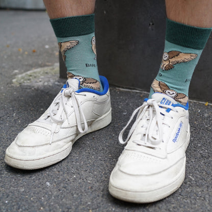 Green Farm Animals Bundle of 4 Bamboo Sock Set Socks Bare Kind