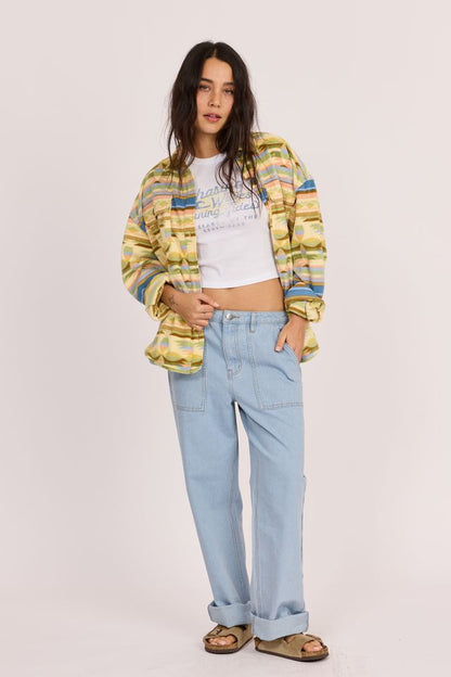 Sisstrevolution Washed Ashore Fleece ladies jacket Sisstrevolution