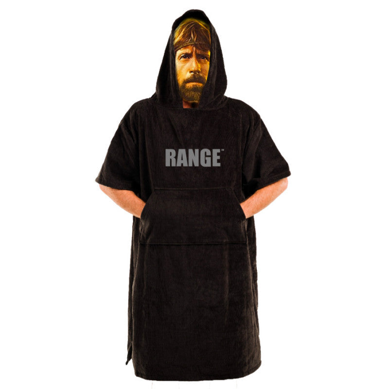 Range Poncho poncho Range Black One size