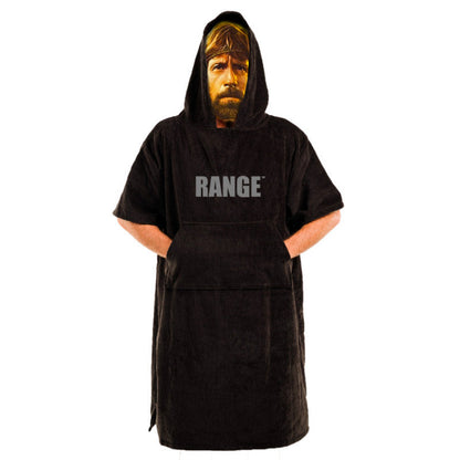 Range Poncho poncho Range Black One size