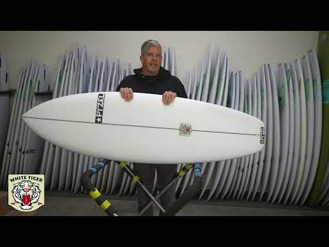 Pyzel Surfboards White Tiger Custom Shortboard Pyzel