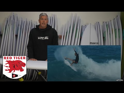 Pyzel Surfboards Red Tiger Custom Shortboard Pyzel