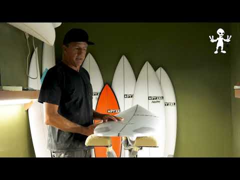 Pyzel Surfboards Pyzalien 2 5'11 Futures 5-Fin Shortboard Pyzel