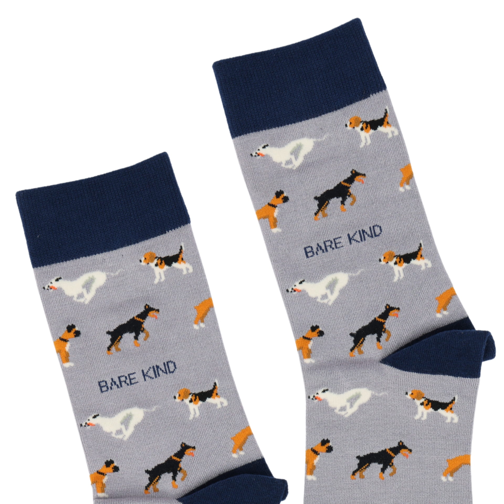 Save the Purple Dog Bamboo Socks Socks Bare Kind