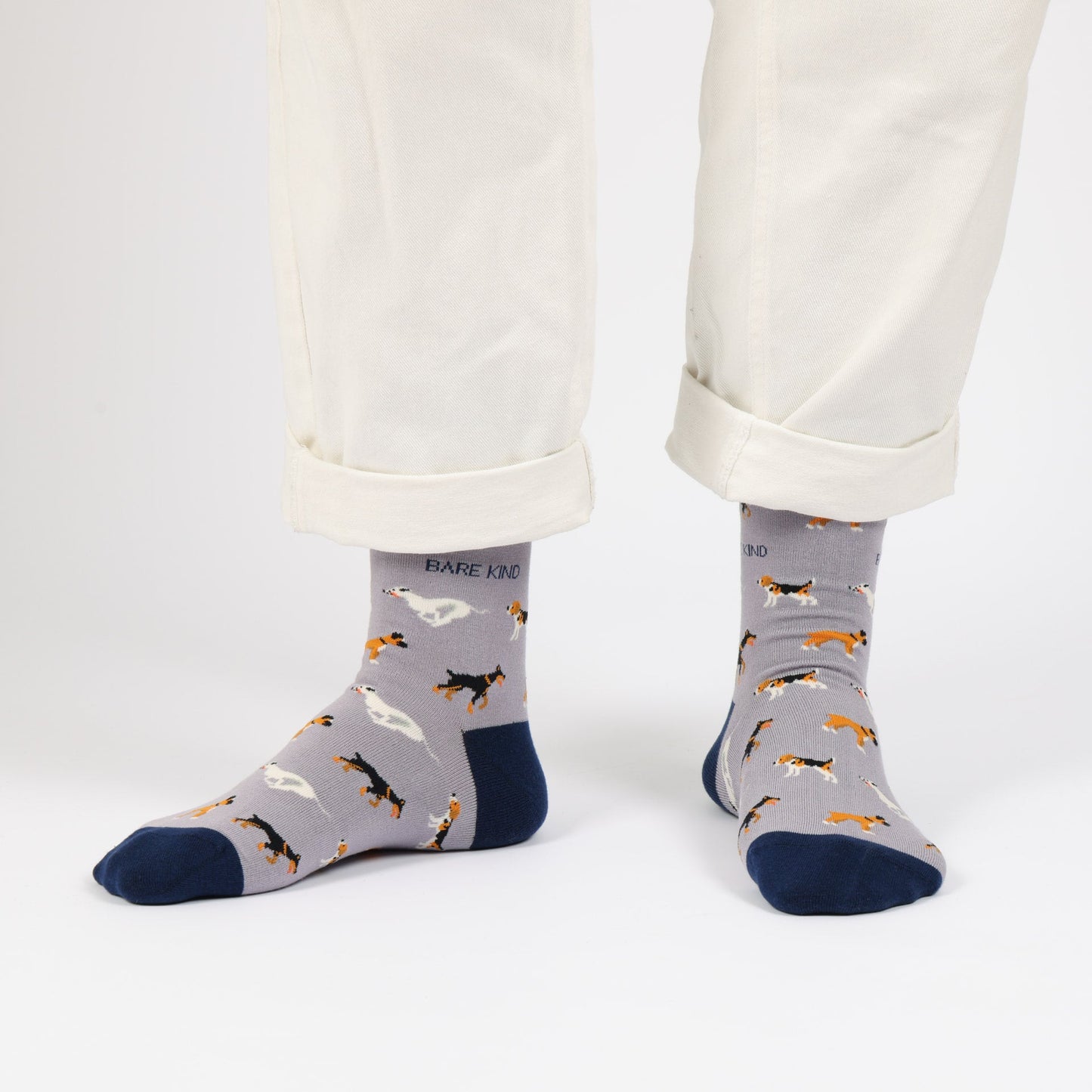 Save the Purple Dog Bamboo Socks Socks Bare Kind