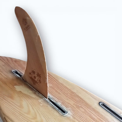 Crush Surfboards Wooden Surfboard Single Fin