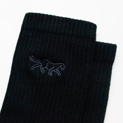 Black & White Ribbed 2 Pack Bamboo Sock Set Ribbed Socks Bare Kind