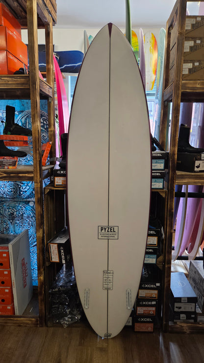 Pyzel Crisis Twin 6'8 (USED) Futures Surfboard Surfboards Pyzel