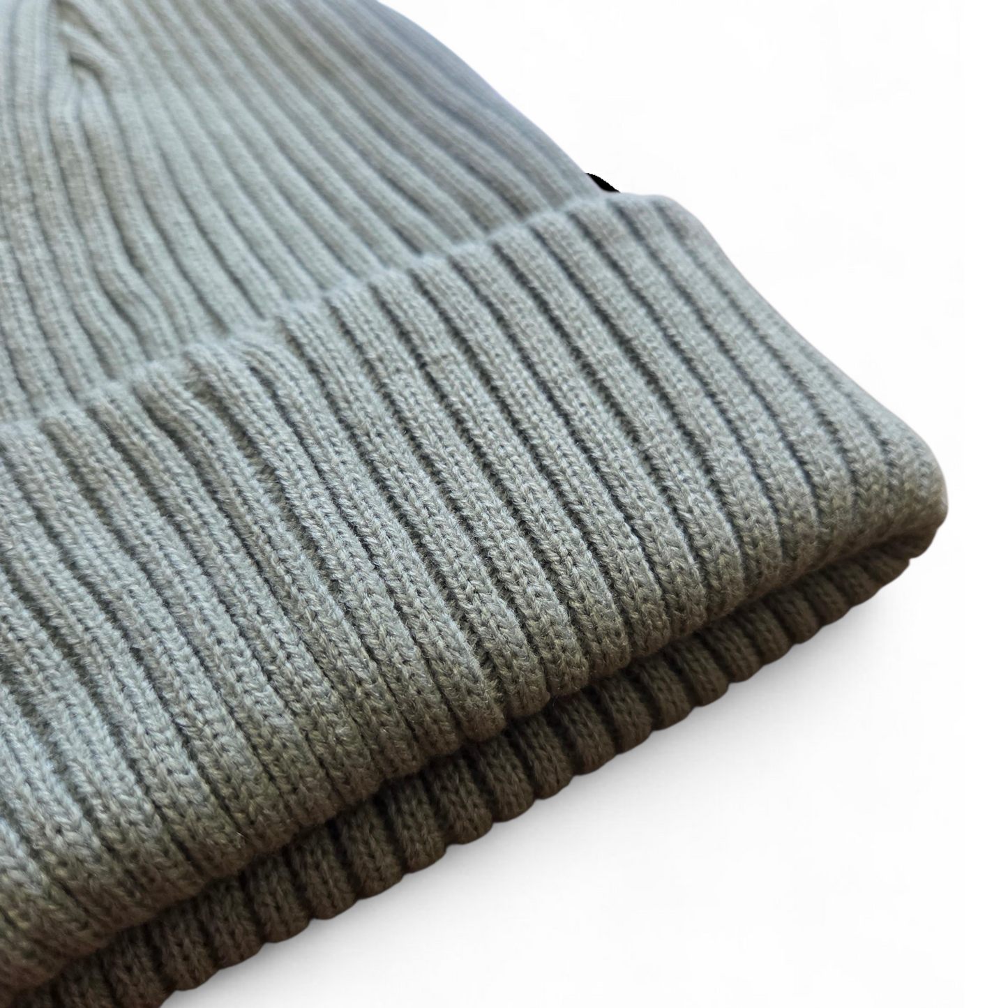 Santa Cruz Beanie Hat Opus Dot Label Moon Rock Grey