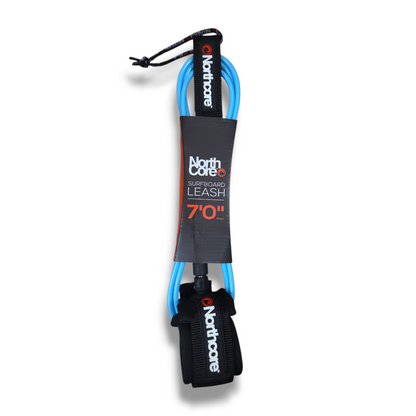 Northcore 7'0 Surfboard Leash Blue Surf Leash Northcore