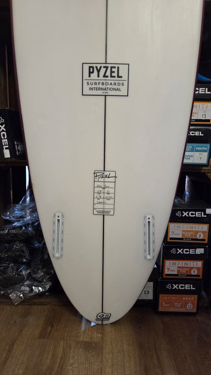 Pyzel Crisis Twin 6'8 (USED) Futures Surfboard Surfboards Pyzel